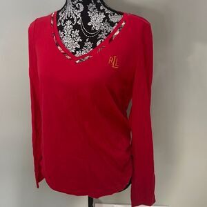 Ralph Lauren Red Pyjama Set